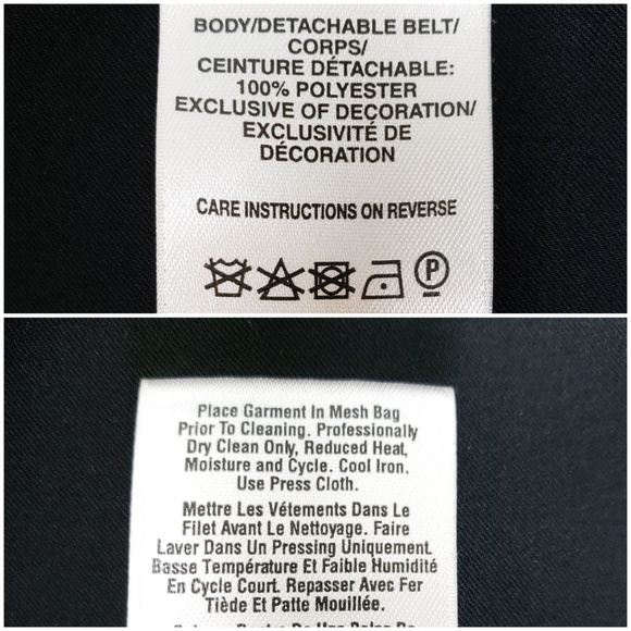 DKNY Black Special Occasion Dress Beautiful Beading Medium - Picture 8 of 8